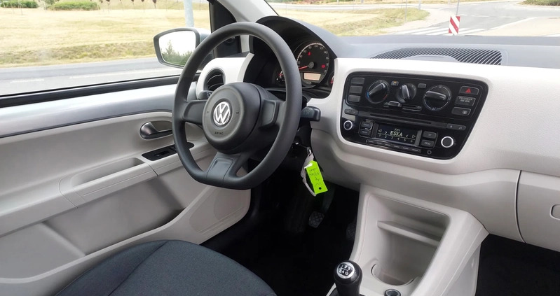 Volkswagen up! cena 21900 przebieg: 139000, rok produkcji 2013 z Sosnowiec małe 67